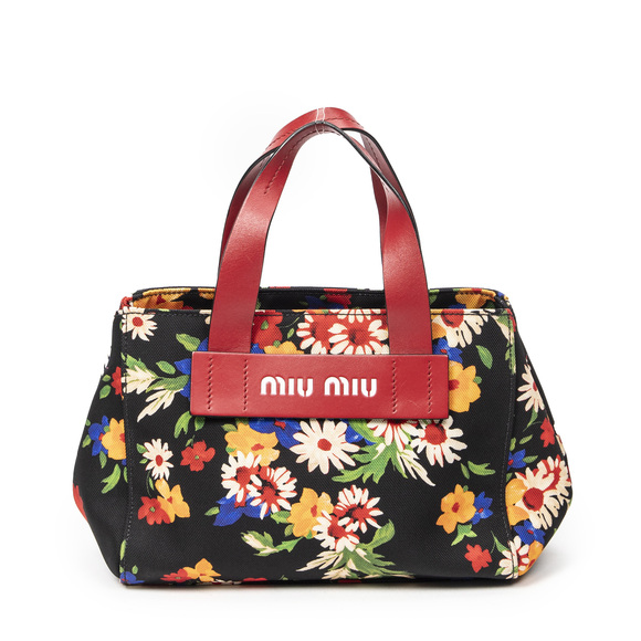 Miu Miu Handbags - Miu Miu Floral Tote